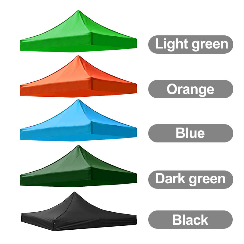 IPRee 3X3M 420D Sun Shelter Oxford Tent Sunshade Protection Outdoor Canopy Garden Patio Pool Shade Sail Awning Camping Shade Cloth Deep Green