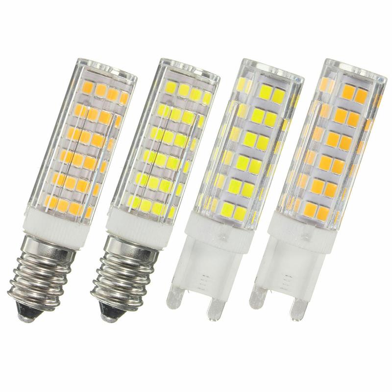 220V E14 G9 2835 76SMD LED Light Bulbs Dimmable Natural White/White Lamp Spot Light E14 Warm white