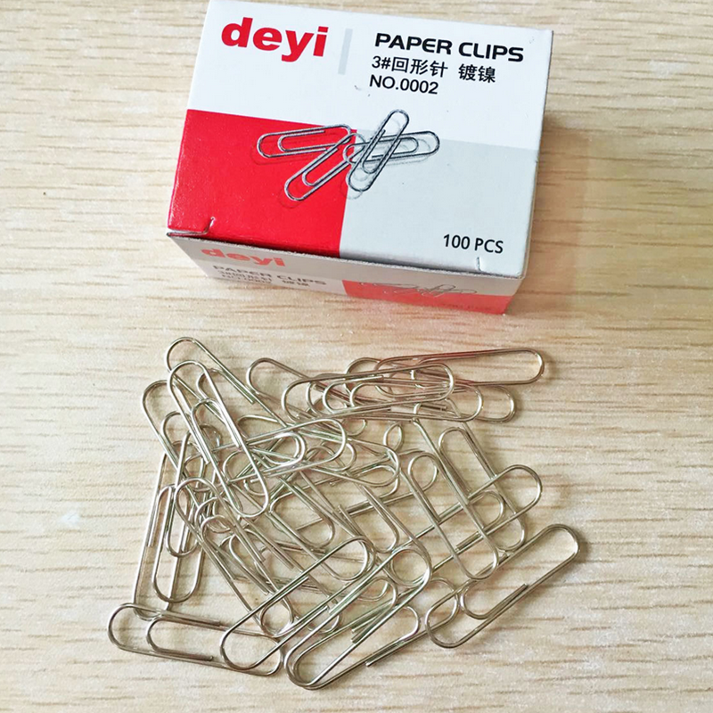 80Pcs Of 29mm Paper Clips Binder Clips Notes Classified Clips Mask Anti-strangle Artifact Stationery Supplies