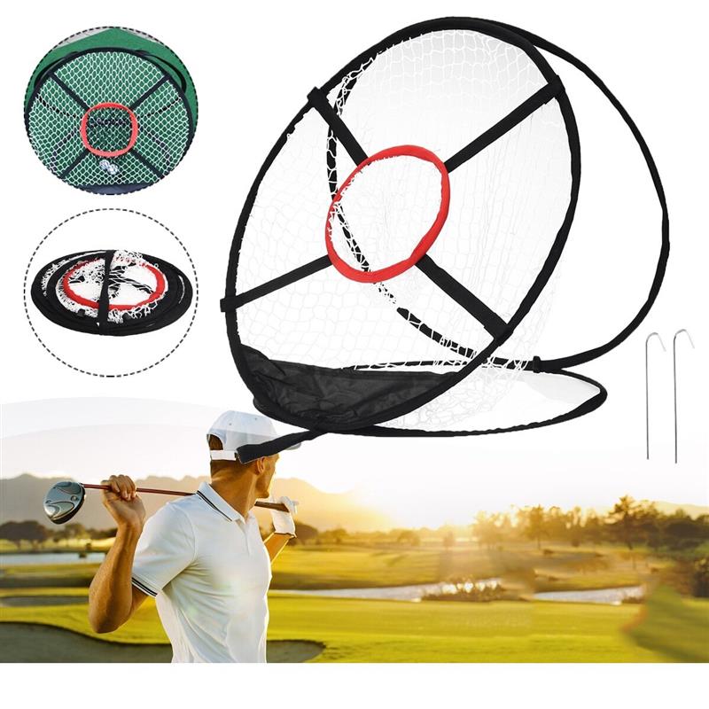 24” Indoor Outdoor Garden Golf Training Net Golf Practice Net Chipping Net Golf Aid