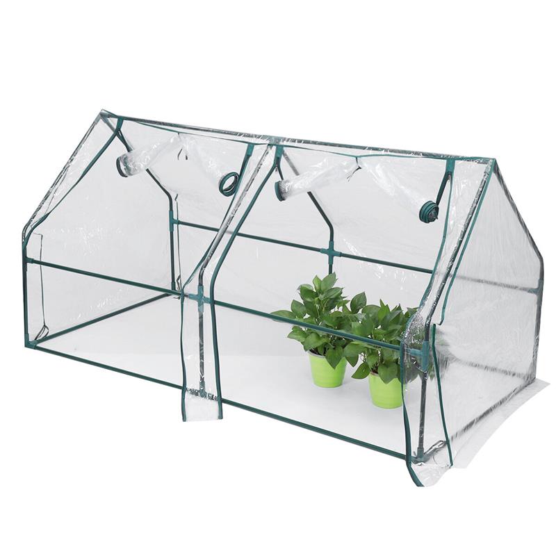 180x90x90cm Mini Greenhouse Indoor Outdoor Flower Plant 1 Tier Gardening Winter Tent Shelter A