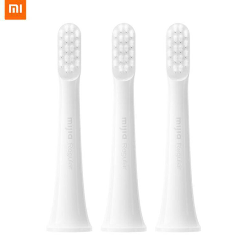 3Pcs  Xiaomi Mijia T100 Toothbrush Head Replacement For Xiaomi Mijia T100 Electric Toothbrush White