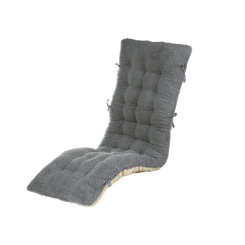 Long Rocking Chair Mat Folding Thick Garden Comfortable Furniture Sofa Recliner Back Cushion Pillow Seat Home Supplies 130*50*12cm