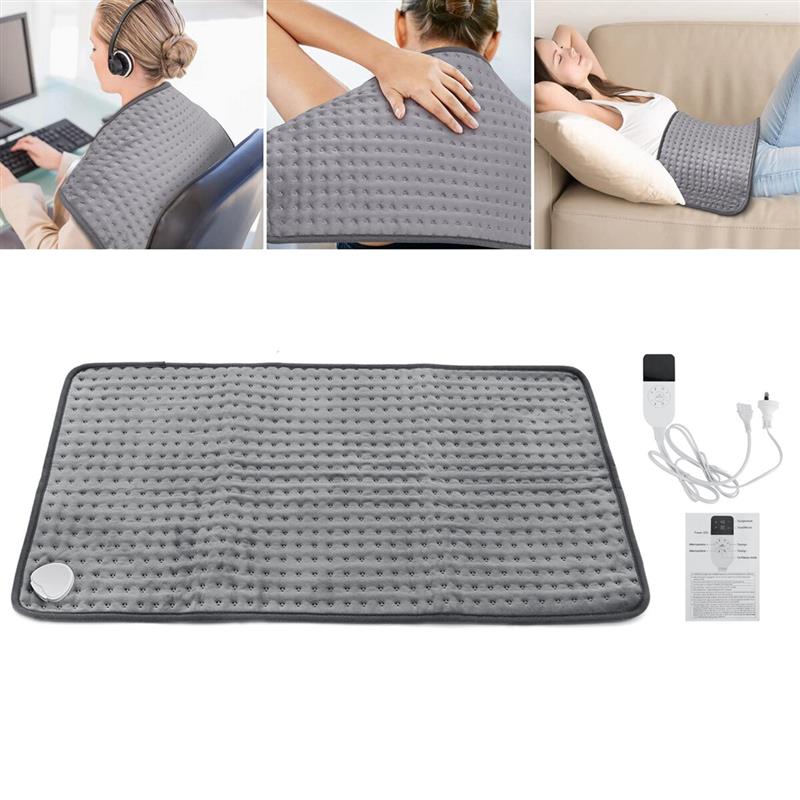 Digital Display Adjustable Physiotherapy Heating Pad Washable Dry Moist Therapy Heating Pad Microplush Skin-friendly Electric Blanket #1